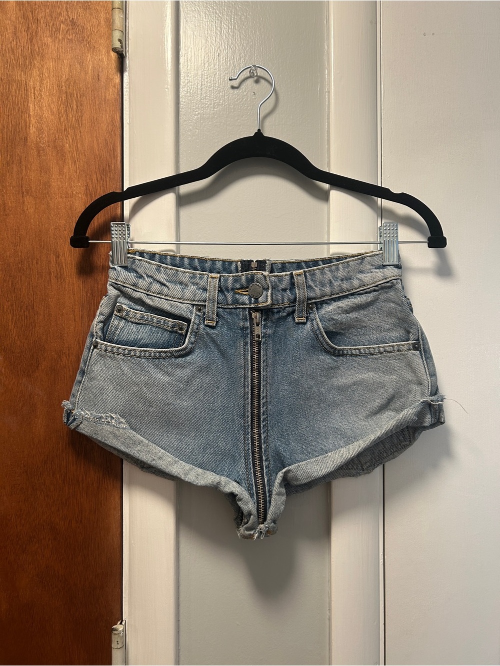 Zipper shorts
